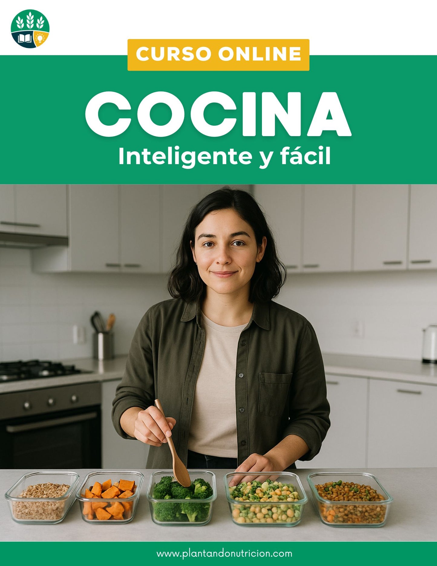 Curso Cocina Inteligente y Fácil + Recetario de REGALO + Comunidad