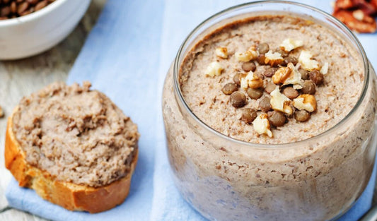 RECETA: Pasta de lentejas y nueces