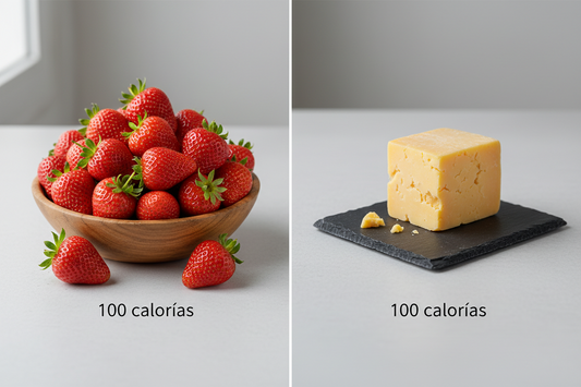 Satisfacer el hambre con pocas calorías