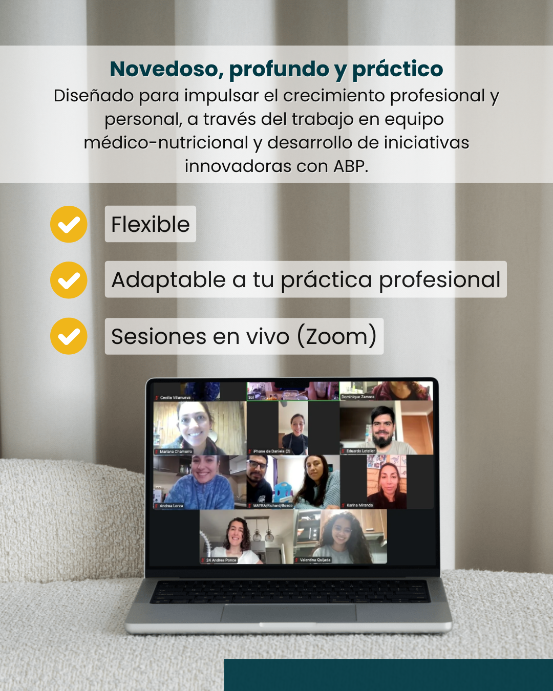 CICLO DE MENTORÍAS:  “Medicina y Nutrición en acción para una atención humana, efectiva e innovadora” +  BONUS 🧡