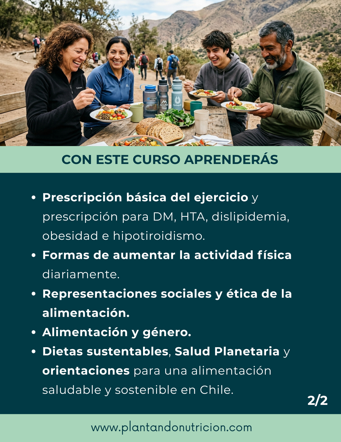 Introducción a la Alimentación Basada en plantas, a la Medicina del Estilo de Vida y a un enfoque integral en la atención de pacientes.